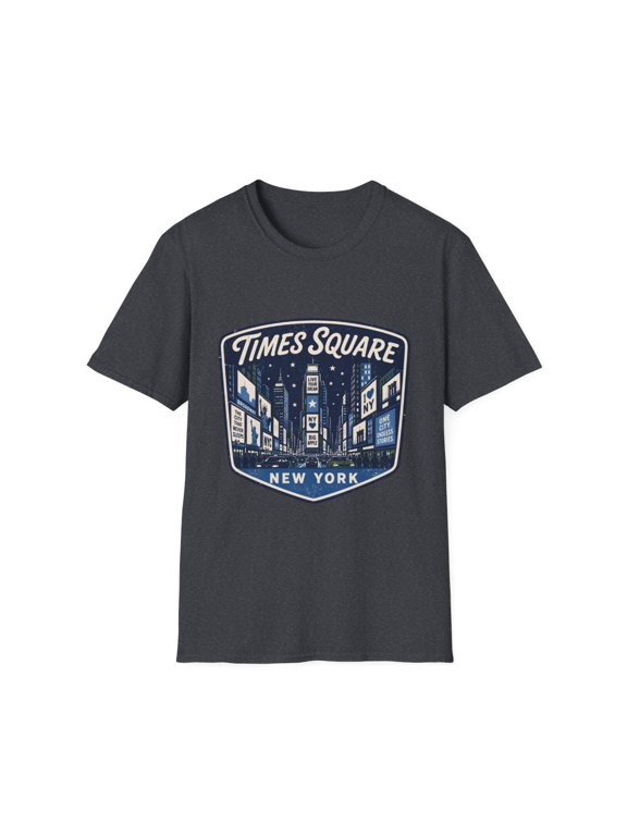 Times Square New York City Night Skyline Graphic T-Shirt