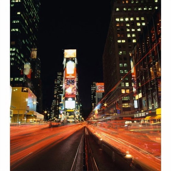 Brewster Home Fashions WallPops Wall Art Kits Times Square Wall Decal