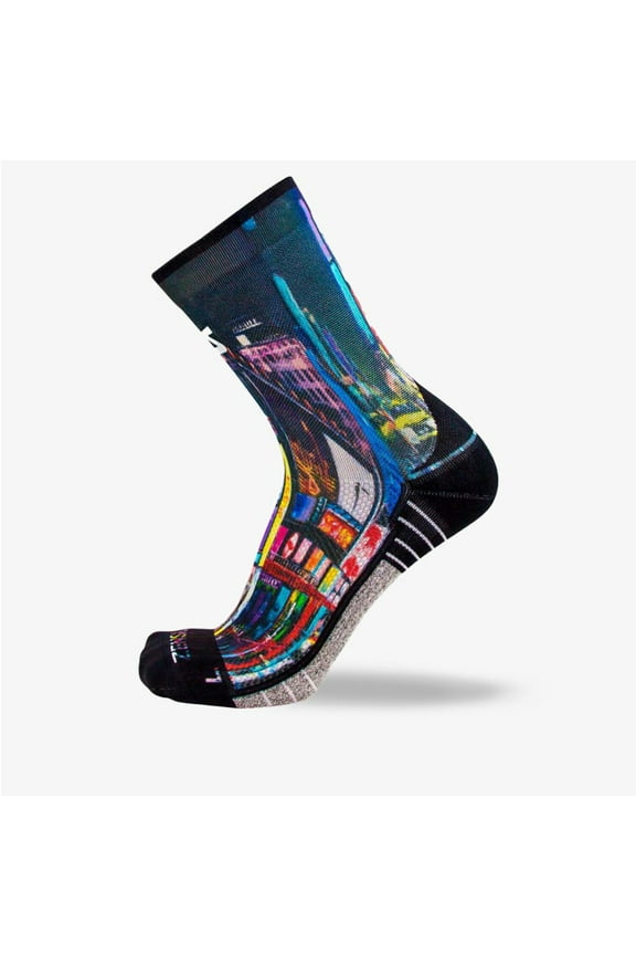 Times Square Socks (Mini-Crew) S / Black