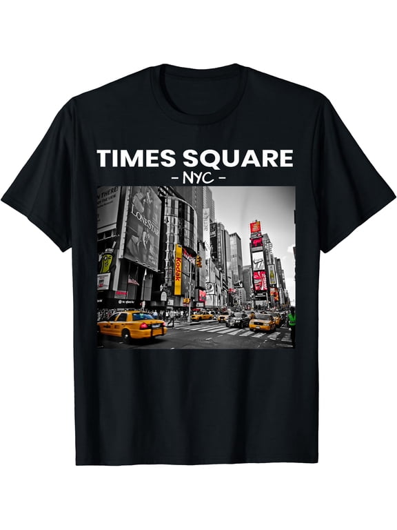 Times Square T Shirt NYC New York City Gift Tee
