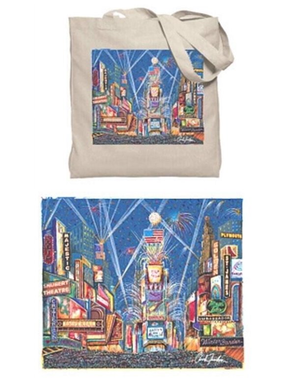 Times Square Tote Bag