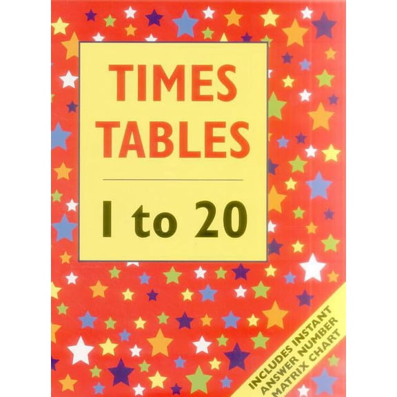 Times Table 1 to 20 (Floor Book) : Includes instant answer number matrix chart (Paperback)