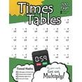 thumbnail image 1 of Pre-Owned Times Tables: 100 Practice Pages - Timed Tests - Multiplication Math Drills - KS2 Workbook - (Ages 7-11) Paperback, 1 of 1