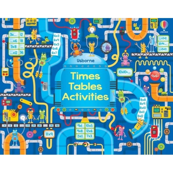 Times Tables Activity Pad by Kirsteen Robson 2021 Paperback NEW