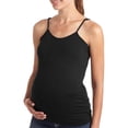 thumbnail image 1 of Times Two Maternity Side Ruched Cami, 1 of 2