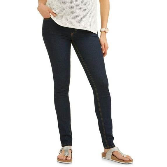 Times Two Maternity Super Soft Overbelly Five Pocket Skinny Jean