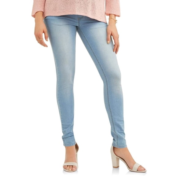 Times Two Maternity Super Soft Overbelly Five Pocket Skinny Jean