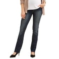 thumbnail image 1 of Times Two Overbelly Super Soft Straight Leg Five Pocket Maternity Jean, 1 of 4