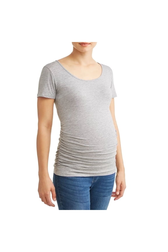 Ruched Sides Maternity T-shirt