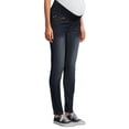 thumbnail image 1 of Times Two Super Soft Underbelly Demi Panel Denim Skinny Five Pocket Maternity Jean, 1 of 3