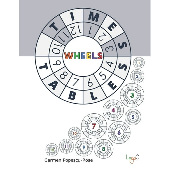 Times tables wheels : Multiplication workbook (Paperback)