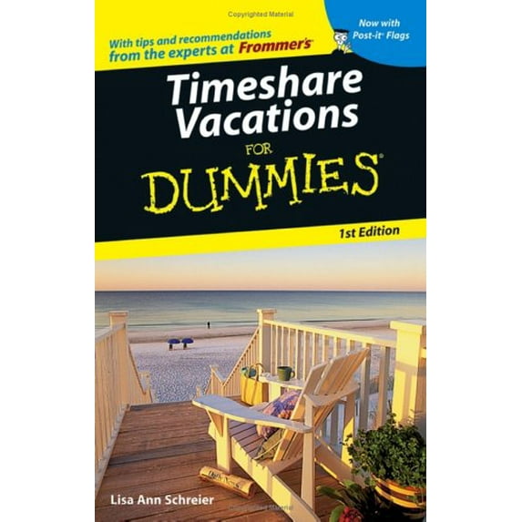 Pre-Owned Timeshare Vacations For Dummies (Dummies Travel) (Paperback) 0764584421 9780764584428