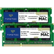 Timetec 16GB KIT2x8GB Compatible for Apple DDR3 1067MHz / 1066MHz PC3-8500 RAM for Mac Book Mid 2010 13-inch, Mac Book Pro Mid 2010 13-inch, iMac Late 2009 27-inch, Mac Mini Mid 2010