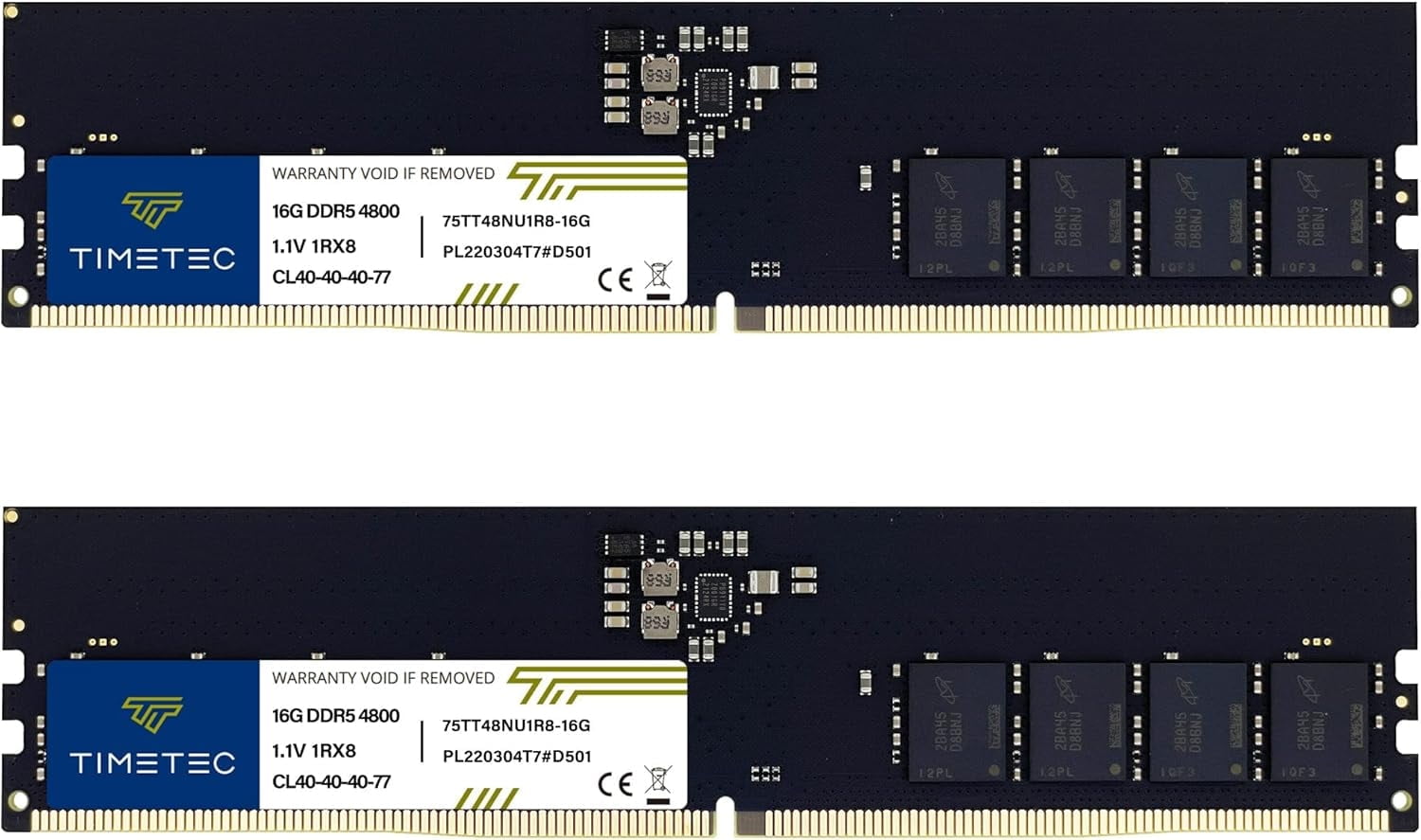 海*猫様 動作確認済2 TIMETEC 32GB（16GB×2枚）DDR4-24 Timetec 32GB
