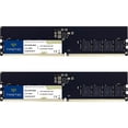 thumbnail image 1 of Timetec 32GB Kit (2x16GB) DDR5 4800MHz PC5-38400 Desktop RAM Memory, 288-Pin UDIMM, Unbuffered Non-ECC, 1.1V, 1 of 8