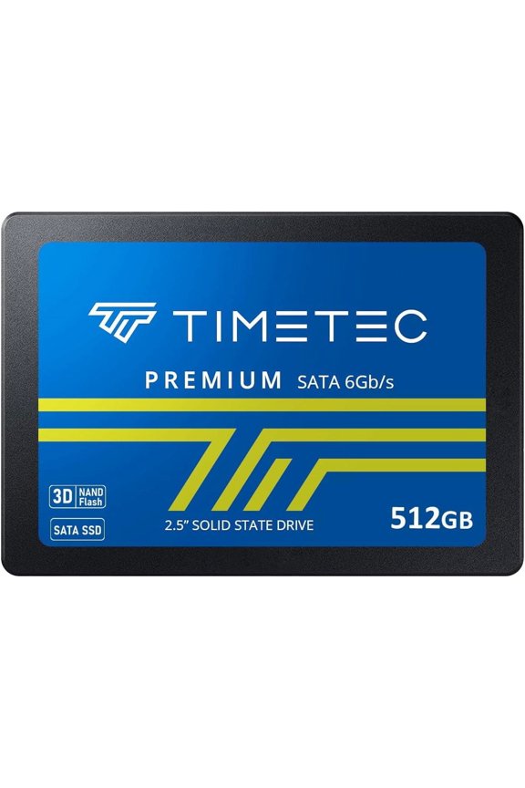 512GB SATA III 2.5-Inch SSD, 3D NAND, Up to 550MB/s Read Speed, SLC Cache, Internal Solid State Drive for Laptop and Desktop Computers