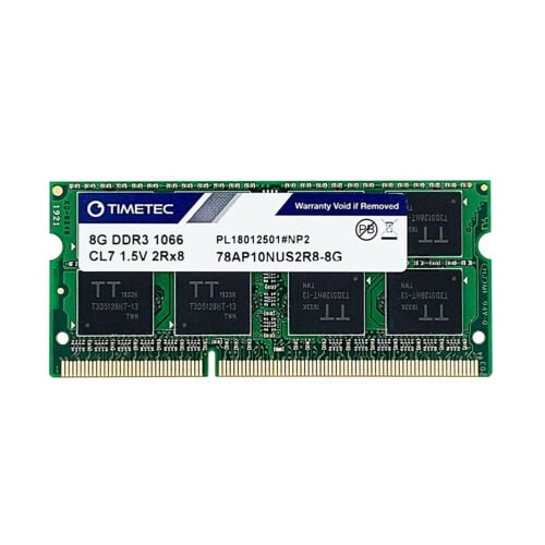 Timetec Apple Memory 78AP10NUS2R8-8G 8GB DDR3 1066Mhz 1.5v 204Pin SODIMM