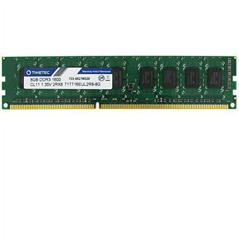 Timetec Hynix IC 8GB DDR3L 1600MHz PC3-12800 Unbuffered ECC