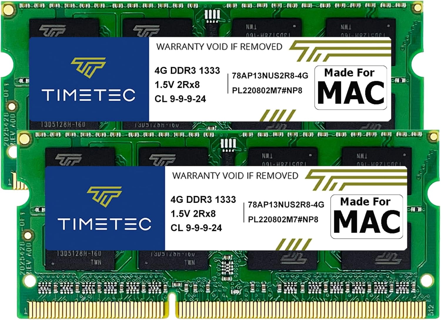 1333MHZ DDR3 4GB Memory Modules