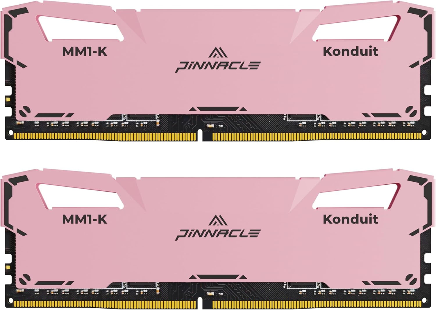 Kit de memoria Timetec Pinnacle Konduit 16GB (2x8GB) DDR4 3200MHz PC4-25600 CL16-18-18-38 XMP2.0 Overclocking 1.35V compatible con AMD e Intel para PC gaming de escritorio - Rosa