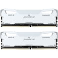 thumbnail image 1 of Timetec Pinnacle Konduit 32GB KIT(2x16GB) DDR4 3200MHz PC4-25600 CL16-20-20-40 XMP2.0 Overclocking 1.35V Dual Rank Compatible for AMD and Intel Desktop Gaming PC Memory Module - White, 1 of 5