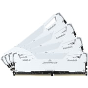 Timetec Pinnacle Konduit 64GB KIT4x16GB DDR4 3200MHz PC4-25600 CL16-20-20-40 XMP2.0 Overclocking 1.35V Dual Rank Compatible for AMD and Intel Desktop Gaming PC Memory Module - White