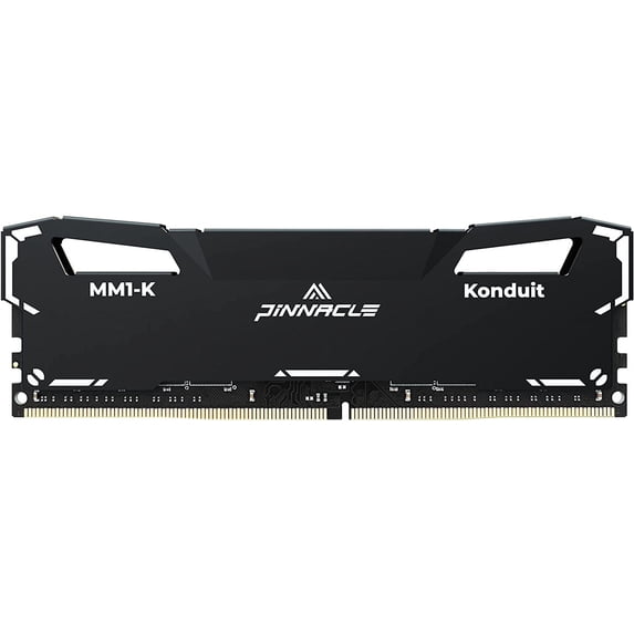Timetec Pinnacle Konduit 8GB DDR4 3200MHz PC4-25600 CL16-18-18-38 XMP2.0 Overclocking 1.35V Compatible for AMD and Intel Desktop Gaming PC Memory Module RAM - Black