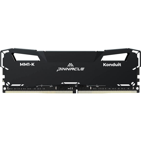 Timetec Pinnacle Konduit 8GB DDR4 3200MHz PC4-25600 CL16-18-18-38 XMP2.0 Overclocking 1.35V Compatible for AMD and Intel Desktop Gaming PC Memory Module RAM - Black