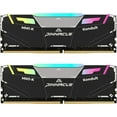 thumbnail image 1 of Timetec Pinnacle Konduit RGB 16GB KIT(2x8GB) DDR4 3200MHz PC4-25600 CL16-18-18-38 XMP2.0 Overclocking 1.35V Compatible for AMD and Intel Desktop Gaming PC Memory Module RAM - Black, 1 of 9
