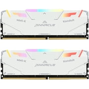 Timetec Pinnacle Konduit RGB 16GB KIT2x8GB DDR4 3200MHz PC4-25600 CL16-18-18-38 XMP2.0 Overclocking 1.35V Compatible for AMD and Intel Desktop Gaming PC Memory Module RAM - White
