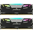 thumbnail image 1 of Timetec Pinnacle Konduit RGB 32GB KIT(2x16GB) DDR4 3200MHz PC4-25600 CL16-18-18-38 XMP2.0 Overclocking 1.35V Dual Rank Compatible for AMD and Intel Desktop Gaming PC Memory Module - Black, 1 of 8