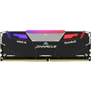Timetec Pinnacle Konduit RGB 8GB DDR4 3200MHz PC4-25600 CL16-18-18-38 XMP2.0 Overclocking 1.35V Compatible for AMD and Intel Desktop Gaming PC Memory Module RAM - Black