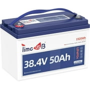 Timeusb 36V 50Ah Lithium Battery, Timeusb 36V LiFePO4 Battery with Low-Temp Cutoff Protection, Group31, Automotive Grade A Cells, Up to a 10-year Lifetime, Ideal for Trolling Motors and Solar Systems