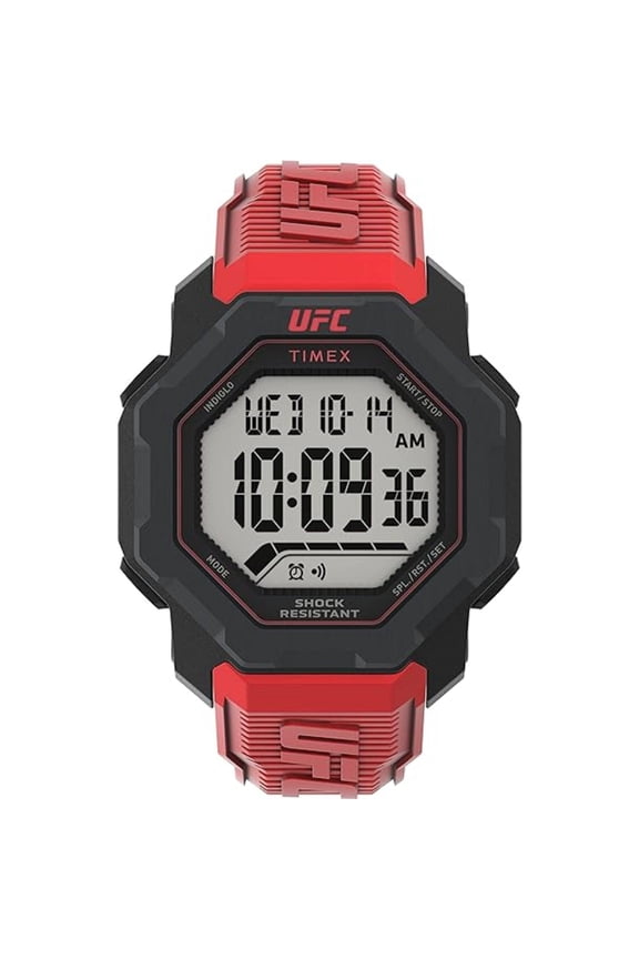 TW2V88200 Men's UFC Knockout Grey Digital Dial Strap Watch