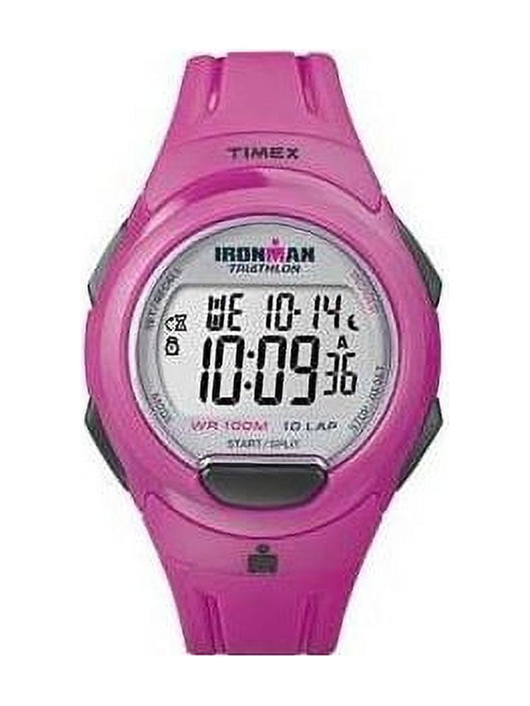 Timex Alarm Chronograph Plastic Ladies Watch T5K780 - Walmart.com