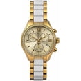 thumbnail image 1 of Timex Classic Chronograph Quartz Crystal Gold Dial Ladies Watch, 1 of 3