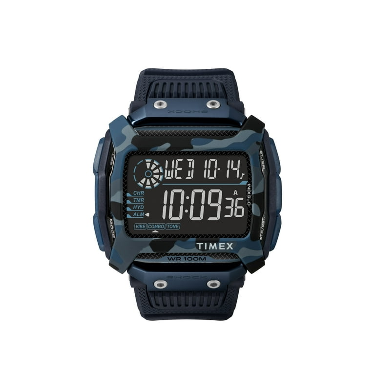 Timex Command Shock 54mm Resin Strap Watch - Walmart.com