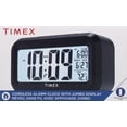 thumbnail image 1 of Timex Alarm Clock with Temperature Sensor and Large Display, Battery Operated for Bedroom Runs on 3 AAA Batteries (T108BC) (T108), 1 of 2