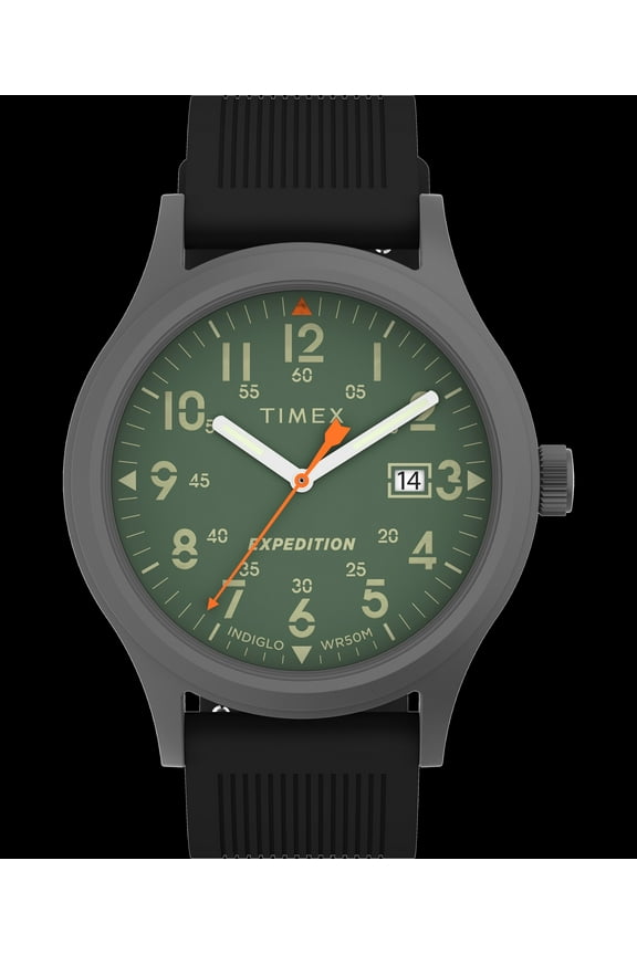 Expedition Scout Black Silicone Strap