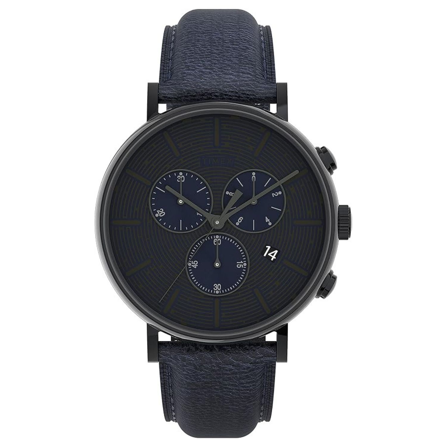 Timex Men's Fairfield Black Dial Watch - TW2U88900
