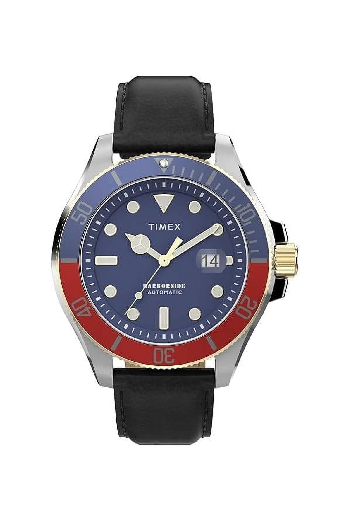 Timex Harborside Coast 43Mm in Black for Men | UK
