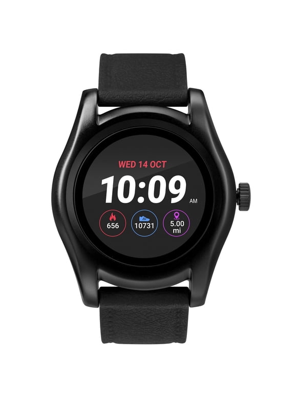 Iconnect Classic TW5M31500 Black Silicone Automatic Self Wind Smart Watch