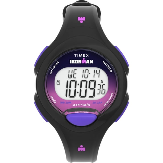 Timex Ironman Women's 38mm Resin Strap Essential 30, Purple
