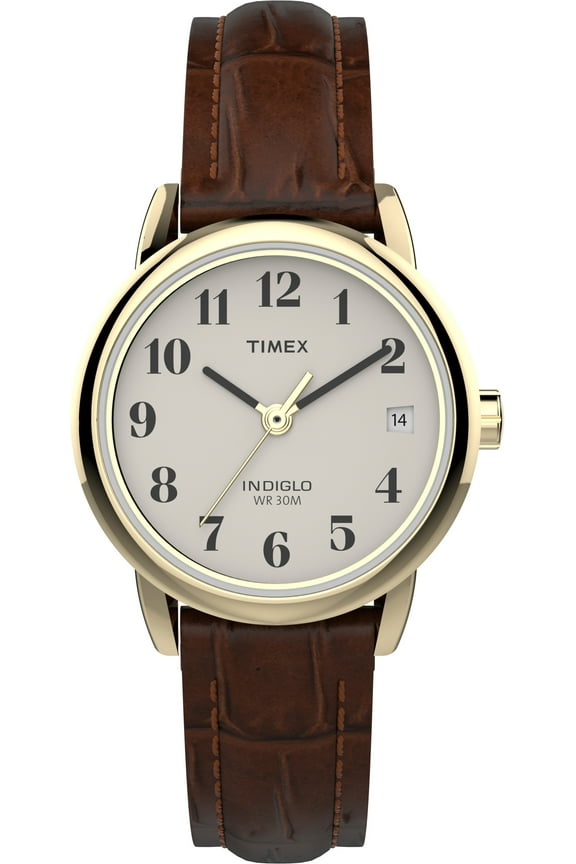 Ladies' Dress Brown Leather Strap