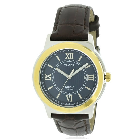Timex Leather Mens Watch
