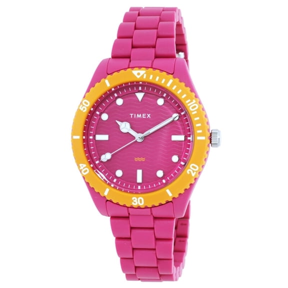 Timex Legacy Ocean Diver Pink Case Pink Dial Ladies Watch