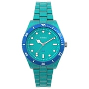 Timex Mens Unisex's Classic Green Dial Watch - TW2Y04700