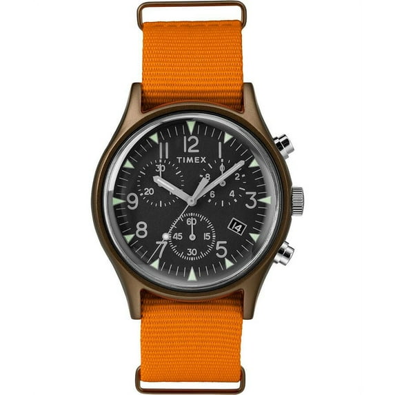 Timex MK1 Chrono Nylon Indiglo Mens Watch TW2T10600VQ
