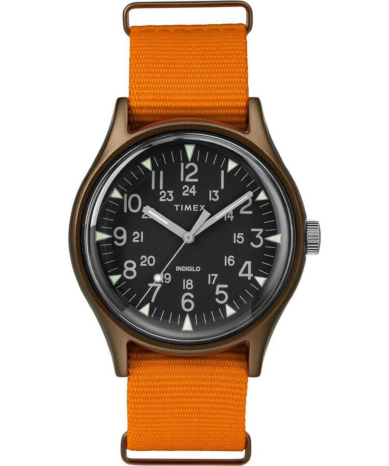 Timex MK1 Nylon Indiglo Mens Watch TW2T10200VQ - Walmart.com