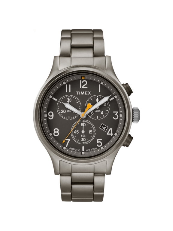 Men's Allied Chronograph 42mm | Gunmetal Bracelet| Dress Watch TW2R47700